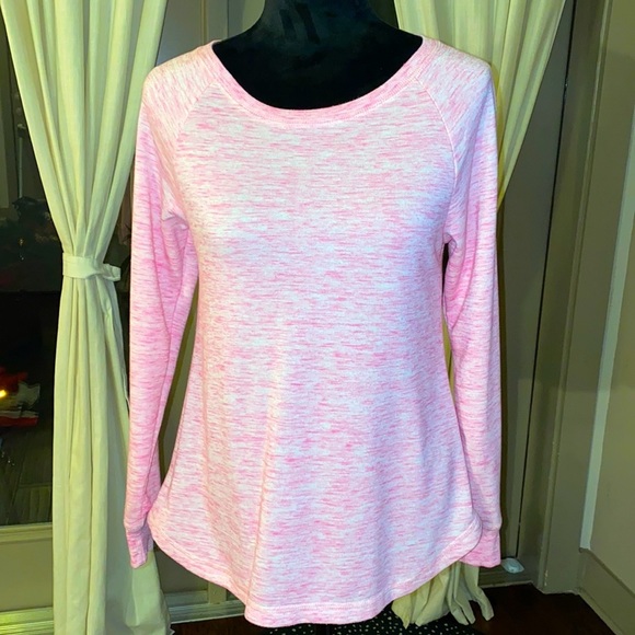 Xhilaration Tops - Xhilaration pink longsleeve sweatshirt women’s XS sweater top sleepwear casual​